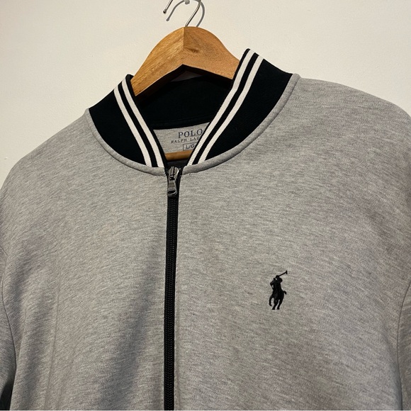 Polo Ralph Lauren Other - Polo by Ralph Lauren Gray Jacket with Black Collar